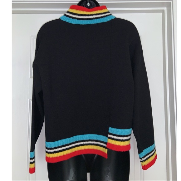 Alice & Olivia Aleta Asymmetrical Pullover —NWT - Picture 3 of 15